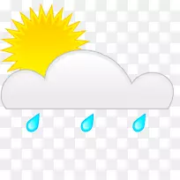 雨云剪辑艺术-太阳雨