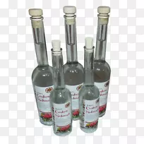 利口酒，玻璃瓶，杜松子酒，葡萄酒关键字-腰果