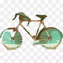 自行车车架自行车车轮道路自行车赛车自行车马鞍.自行车