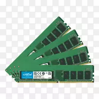 DDR 4 SDRAM ECC存储器模块计算机数据存储.顺序存取
