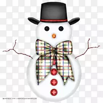 圣诞装饰品-简单雪人