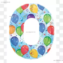 玩具气球号码彩色数字氦球