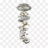 怀表天顶年历计时器