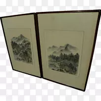 画框-山水画