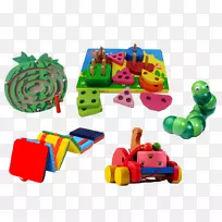 玩具块塑料教育玩具绿色玩具