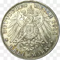 硬币正面和反向摩根美元，圣彼得堡，莫斯科薄荷-硬币