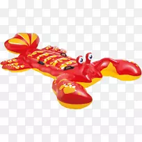 红龙虾充气游泳池婴儿游泳馆