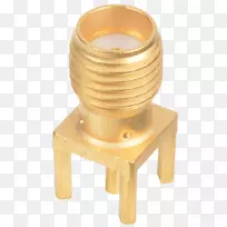 射频连接器SMA连接器黄铜同轴