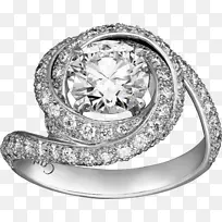 订婚戒指结婚戒指钻石辉煌结婚戒指