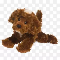 拉布拉多狗毛绒玩具&可爱的玩具熊-小狗