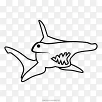 鲨鱼大锤头画着色书-迪布乔·蒂布隆·马蒂略