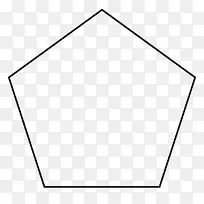 五边形几何图形平行四边形着色书