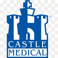 医药医院组织-骗子和城堡标志