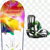 滑雪装束滑雪板所罗门团体滑雪-滑雪板