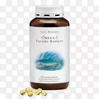 膳食补充剂Kr uterhaus sanct bernhard gras omega-3鱼油胶囊-金龙鱼油