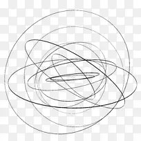 螺旋圆画凯尔特结图案-圆
