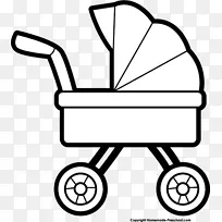 婴儿运输夹艺术-婴儿车
