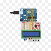 Arduino七段显示液晶显示电子电路显示装置电子电路