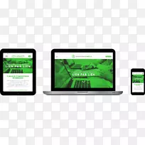 概念WebMédia响应式网页设计数字机构-网页设计