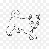 狮子胡须线艺术猫-狮子