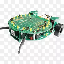 尼伯比微控制器遥控机器人印制电路板