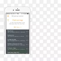 智能手机多媒体iphone品牌字体推广标签