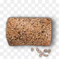 黑麦面包牛皮泥棕色面包商品-ciabatta汉堡
