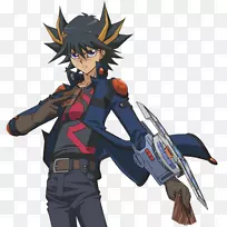 尤西，福多，于吉，哦！交易牌游戏akiza izinski yugi Mutou Jaden Yuki