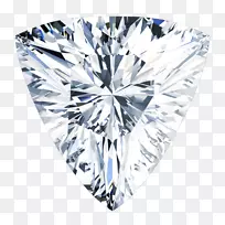 钻石切割订婚戒指珠宝水晶钻石