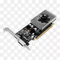 显卡和视频适配器NVIDIA GeForce GT 1030 GDDR 5 SDRAM PNY技术.图形卡