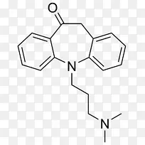 二苯并环庚烯药用药物卡马西平二苯并氮杂卓