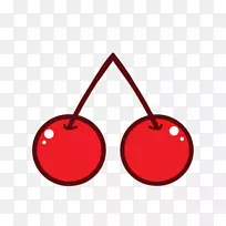印度乳齿象人多布里-樱桃卡通