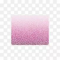 白色粉红ombré-涂鸦矩形