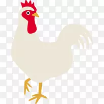 鸡喙鸡作为食物剪贴画-托里