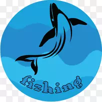 海豚标志鱼类剪贴画-海豚