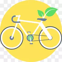 自行车电脑图标自行车