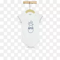 婴儿及幼童一件t恤袖子体装字体