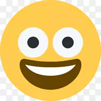 笑脸表情符号不和谐Unicode表情符号-笑脸