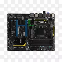 主板计算机机箱和外壳中央处理单元lga 1155 microatx-交叉射击标志