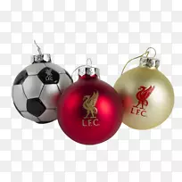 利物浦F.C.圣诞装饰品。英超-圣诞节