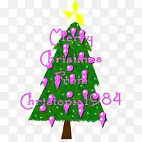 圣诞树，圣诞树装饰，云杉，冷杉，树顶