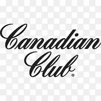 加拿大威士忌加拿大俱乐部威士忌蒸馏饮料鸡尾酒