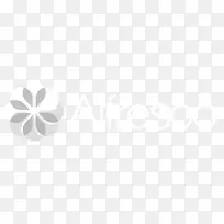 花瓣标志白色桌面壁纸-叶