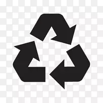 回收符号废塑料回收