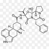 麦角原料药麦角碱二氢麦角苷