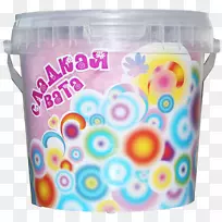 棉花糖冰淇淋爆米花塑料甜点冰淇淋