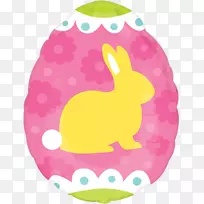 复活节兔子彩蛋玩具气球-复活节
