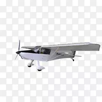 Cessna 150超光速航空飞机单飞机闪光灯