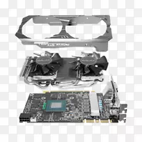 计算机系统冷却部件显卡和视频适配器NVIDIA GeForce GTX 1070银河技术-NVIDIA