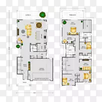 平面图显示房屋卧室德怀尔优质住宅-房屋